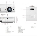 Projector ViewSonic PS502W WXGA Short Throw 4000 ANSI Dual HDMI