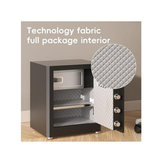 Deli Safe Fingerprint Password ET595 Black Garansi Resmi