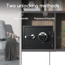 Deli Safe Brankas Digital Fireproof ET580, ET581 ET587 / Tahan Api Garansi Resmi