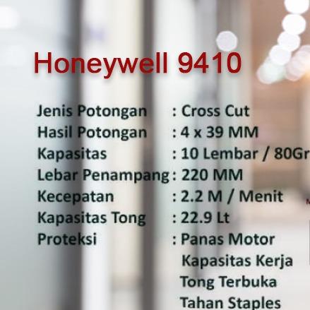 Mesin Penghancur Kertas HONEYWELL 9410 Paper
