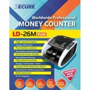 Secure  LD-26M Plus Mesin Penghitung Uang  LD- 26M Garansi Resmi 1 Tahun