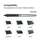 Huion Pen Stylus PW100 Untuk H640P-H950P-H1060P-H610 Pro V2 Pen Tablet