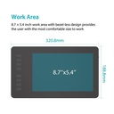 Huion Inspiroy H950P Graphics Drawing Tablet with Battery-free Pen - Garansi Resmi