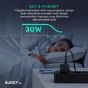 Aukey PA B1L Charger GaN 30W PPS 25W Omnia Mini II USB Type C PD QC