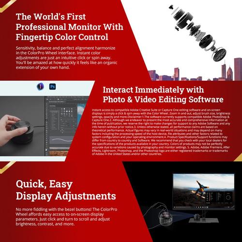 Monitor Viewsonic  VP2776 165 Hz Nano IPS Professional Video Editing Monitor
