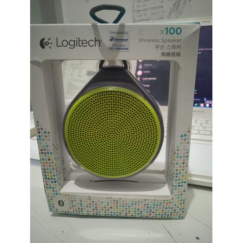 Logitech X100 SPEAKER wireless GaransI Resmi 1 Tahun