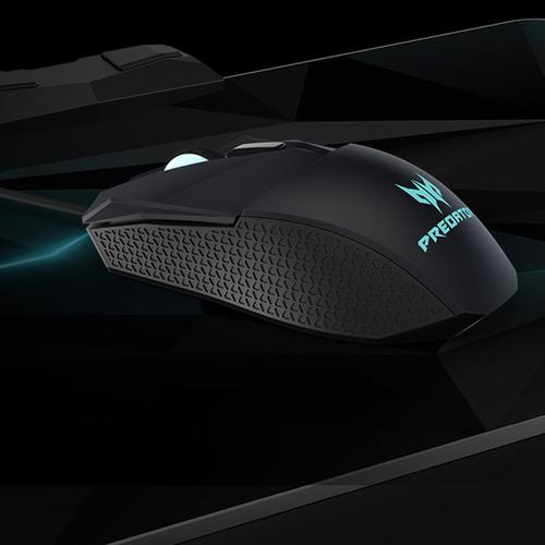 Acer Predator Cestus 300 RGB Mouse, Dual Omron switches, 70M click