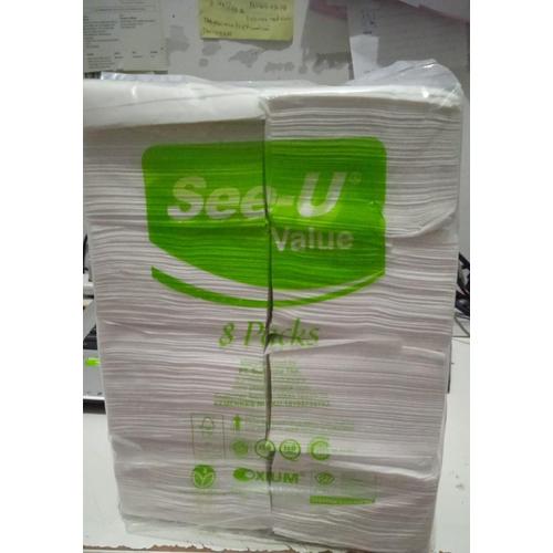 Tissue See-U Pop Up Tissu untuk Rumah Makan / Tissue Warung Bakmi 1Dus