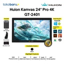 Huion Kamvas Pro 24" 4K UHD Resolution, QLED, HDR and PenTech 3.0 t Pen Display Drawing Education GT-2401