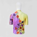 Jersey Sepedah Proteger Men's PAGI SORE YELLOW X PURPLE