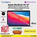 Apple MACBOOK AIR 2020 M1 CHIP 256GB RAM 8GB Garansi IBOX