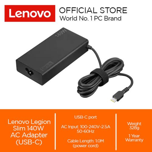 Lenovo Legion Charger Slim 140W Adapter USB-C