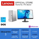 Lenovo IdeaCentre 3 07IAB7 Core i3-12100 4GB 256GB DOS