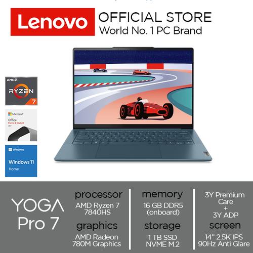 Lenovo Yoga Pro 7 14APH8 Ryzen 7 7840HS 16GB 1TB W11 OHS