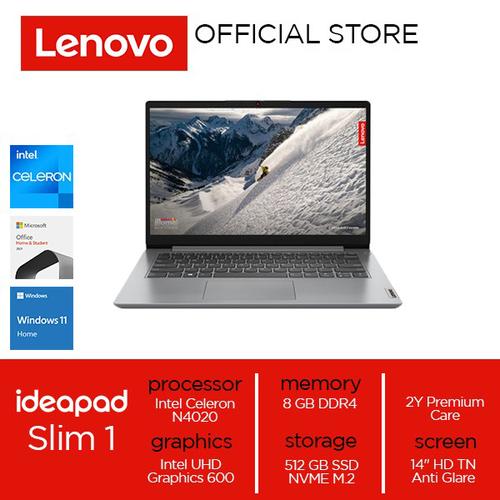 Lenovo IdeaPad Slim 1 14IGL7 Celeron N4020 8GB 512GB W11 OHS