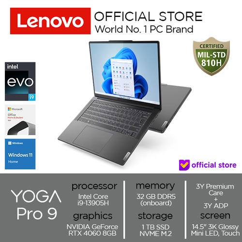 Lenovo Yoga Pro 9 14IRP8 Core i9-13905H 32GB 1TB RTX 4060 8GB W11+OHS