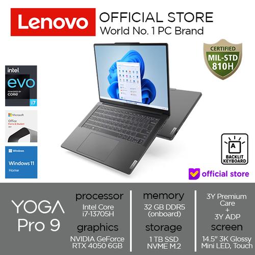 Lenovo Yoga Pro 9 14IRP8 Core i7-13705H 32GB 1TB RTX 4050 6GB W11+OHS