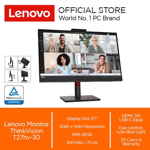 Lenovo Monitor ThinkVision T27hv-30 27" IPS 75Hz