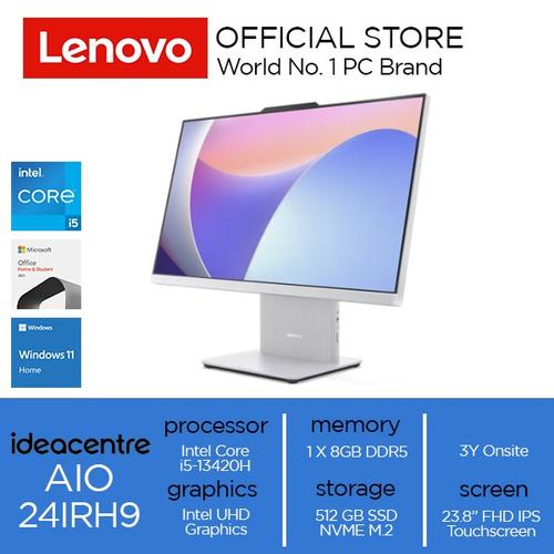 Lenovo IdeaCentre AIO 24IRH9 Core i5-13420H 8GB 512GB SSD W11 OHS Touch