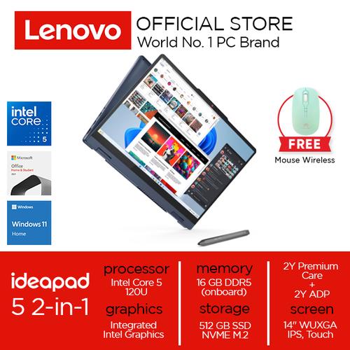 Lenovo IdeaPad 5 2-in-1 14IRU9 Core 5 120U 16GB 512GB W11 OHS