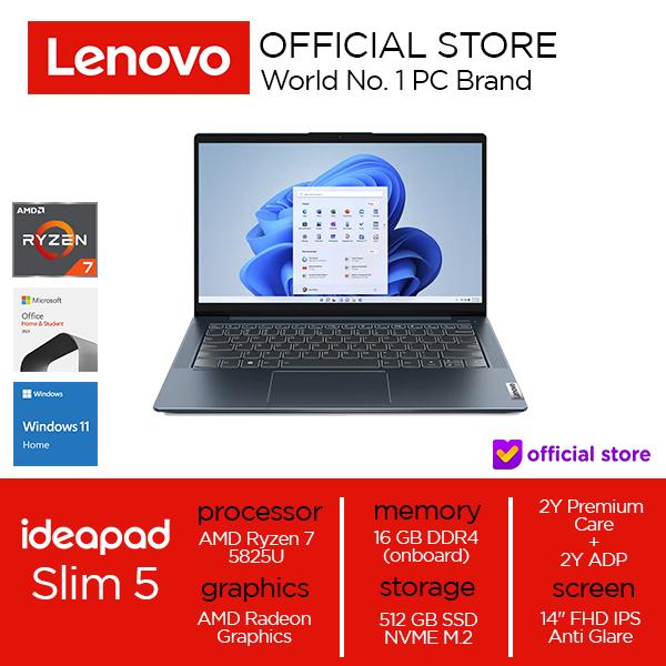 Lenovo IdeaPad Slim5 14ABA7 Ryzen 7 5825U 16GB 512GB SSD W11 OHS