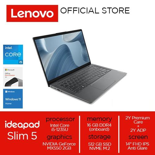 Lenovo IdeaPad Slim5i 14IAL7 Core i5-1235U 16GB 512GB SSD MX550 W11OHS