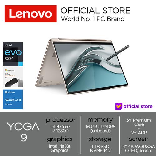 Lenovo Yoga 9 14IAP7 Core i7-1280P 16GB 1T SSD Win 11 OHS