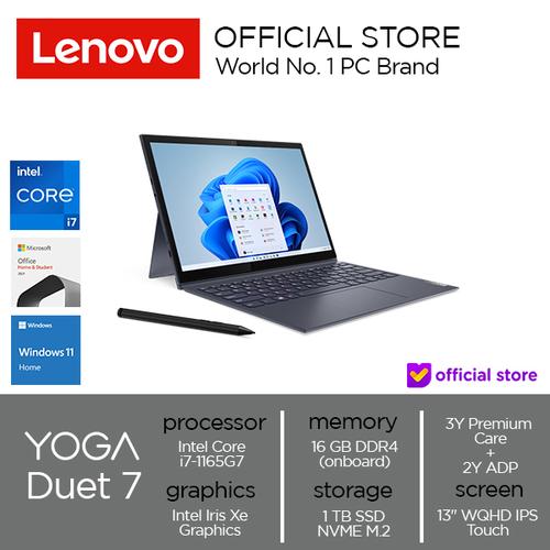 Lenovo Yoga Duet 7 13ITL6 Core i7-1165G7 16GB 1T SSD Iris Xe Graphics