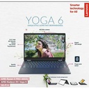 Lenovo Yoga 6 13ARE05 Ryzen 5 PRO 4650U 16GB 512SSD Win10 OHS