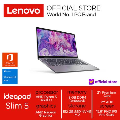 Lenovo Ideapad Slim 5 15ARE05 Ryzen 7 4800U 8GB 512SSD Win10 OHS 15"
