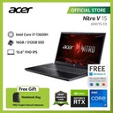Acer Nitro V 15 ANV15-51-74ZW GeForce RTX 4050 Intel i7-13620H 16GB 512GB
