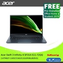 ACER SF314-511-72QQ [14"FHD/7-1165G7/16G/512G] NX.ACXSN.008