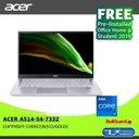 ACER A514-54-733Z [14"FHD/i7-1165G7/8/512/GOLD] NX.A2ASN.001
