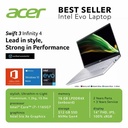 ACER Swift 3 Infinity 4 SF314-511-57FH I5-1135G7/16G SLVR NX.ABNSN.006