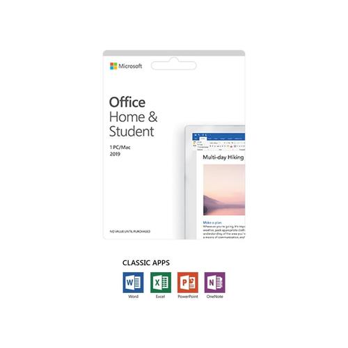 Microsoft Office Home and Student 2019 for Windows/Mac