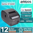 Printer Thermal Kasir 80mm Auto Cutter Usb - Serial Xprinter XP-Q200II