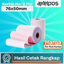 KERTAS STRUK HVS 2PLY 75x60 PRINTER KASIR DOT MATRIX