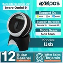 Omni Barcode Scanner Duduk Auto Scan 1D - 2D Iware Omini 9 Usb