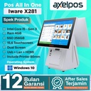 Pos All In One Mesin Kasir Touchscreen Dual Display Intel Core I5 Iware X281