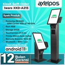 Mesin Kasir All in One POS Touchscreen Iware XKD-A215 Kiosk Self Service Order Payment Machine Android 11