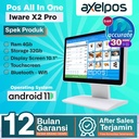 Pos All In One Android Mesin Kasir Touchscreen Single Display Quad Core 4/32Gb Iware X2 Pro