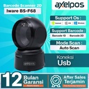 Barcode Scanner Omni 2D Auto Scan Iware BS-F68