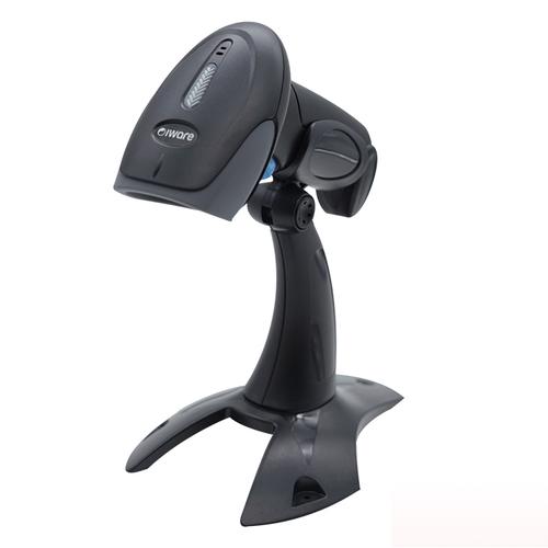 SCANNER BARCODE BLUETOOTH WIRELESS 2D IWARE R-8BT WITH STAND
