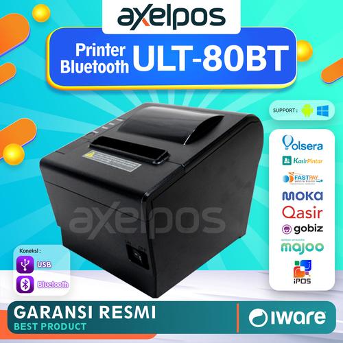 Printer Bluetooth Ultron Ult-80BT Auto cutter koneksi Bluetooth - Usb