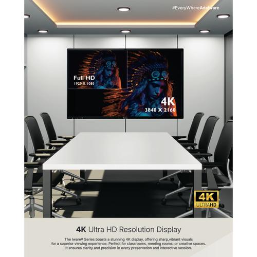 Iware Interactive Flat Panel Display Android Smart Board Screen 4K UHD
