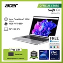 ACER SWIFT GO 14 WITH AI SFG14-72-77T5 14" i-Ultra 7 155H 16GB 1TB SSD