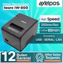 Printer Thermal Kasir 58mm - 80mm Iware IW800 Usb Serial Lan