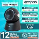Omni Barcode Scanner Duduk Auto Scan 1D - 2D Iware IW9200 Usb