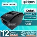 Printer Kasir Dotmatrix Iware Usb DM76H