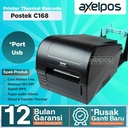 Printer Thermal Label Barcode A6 Postek C168 Usb Serial